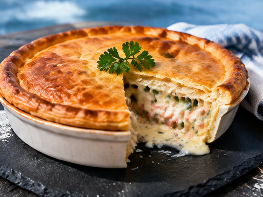 Scallop Pie 扇贝派