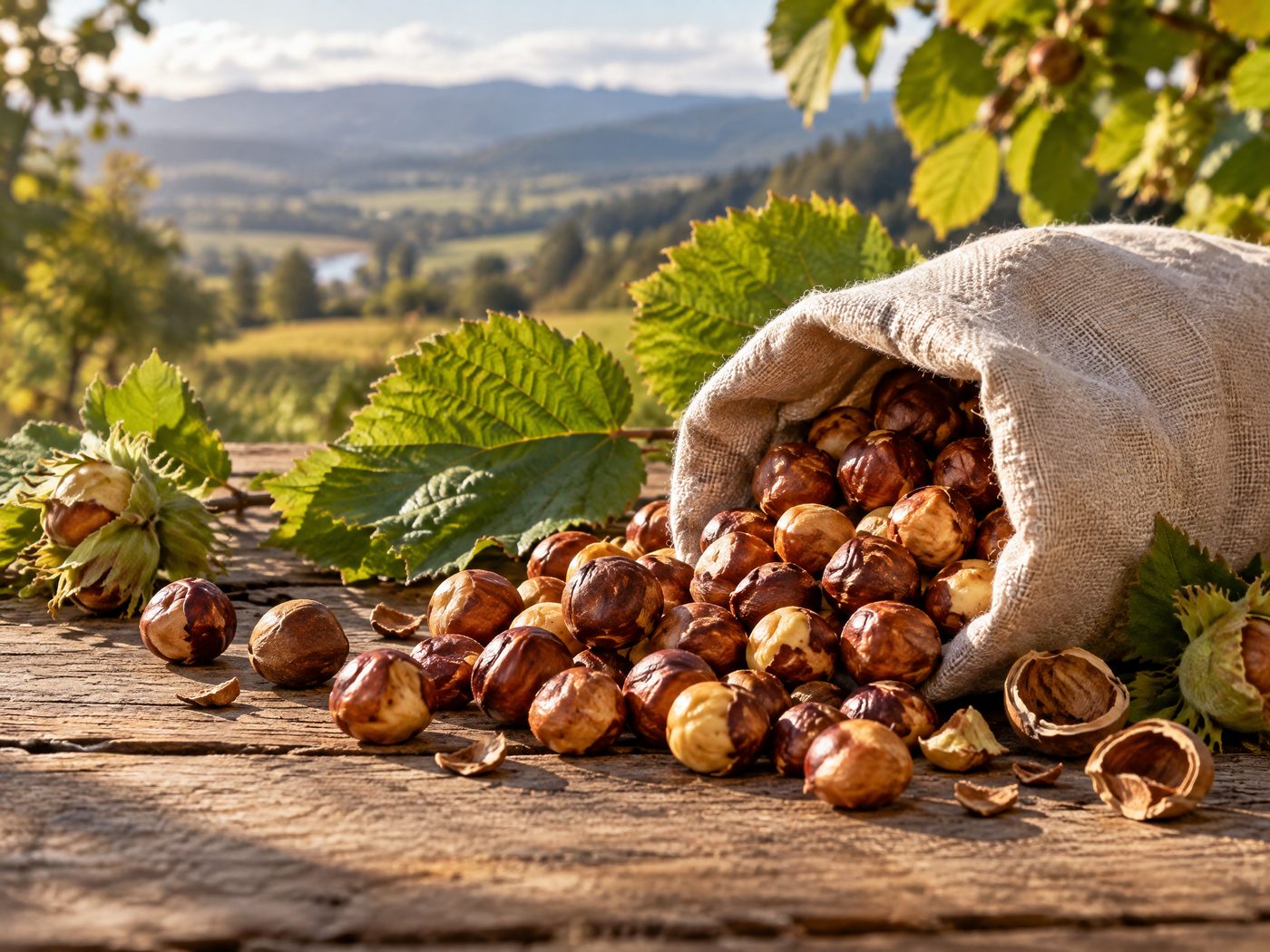 Roasted Hazelnuts